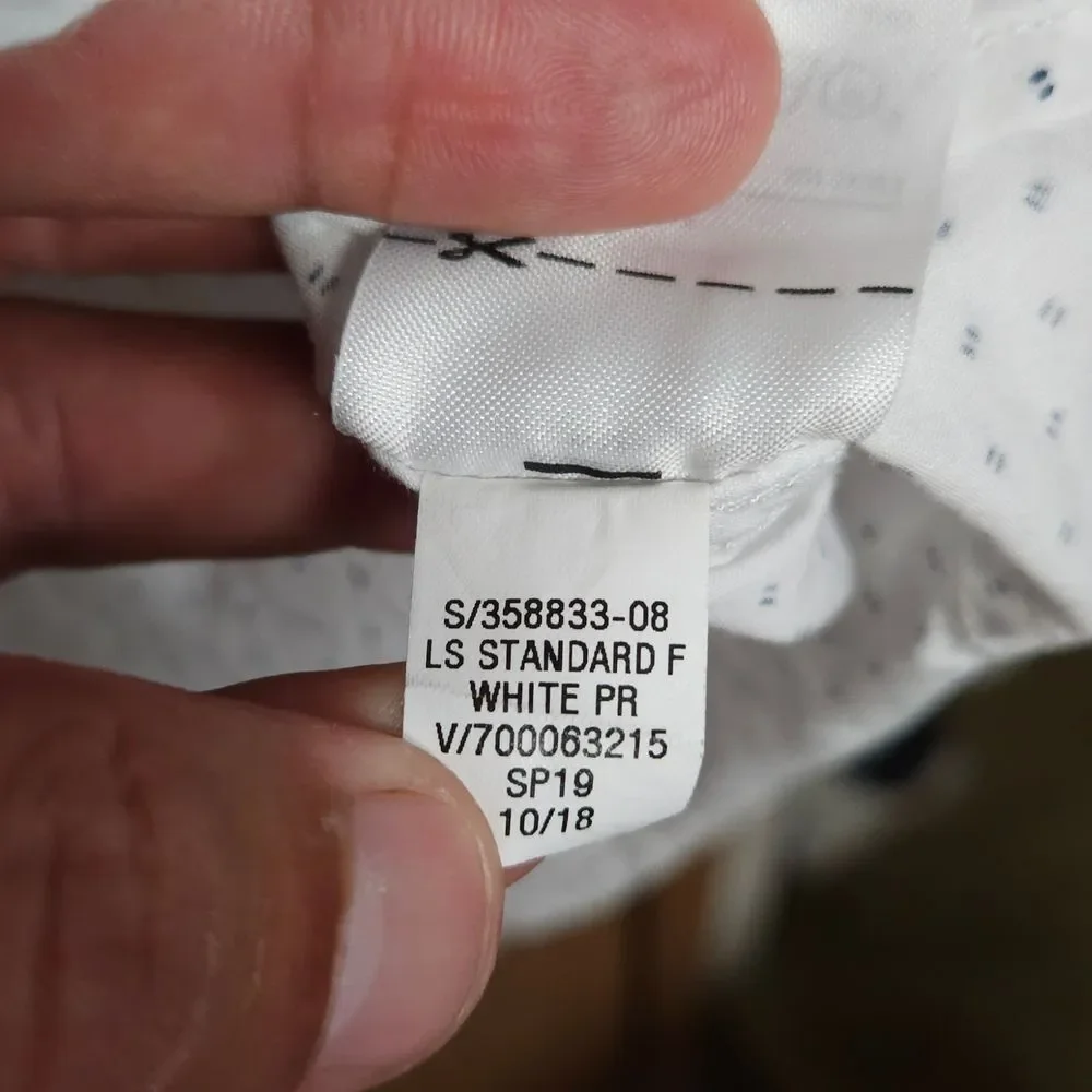 Banana Republic White Casual Button Down Shirt
